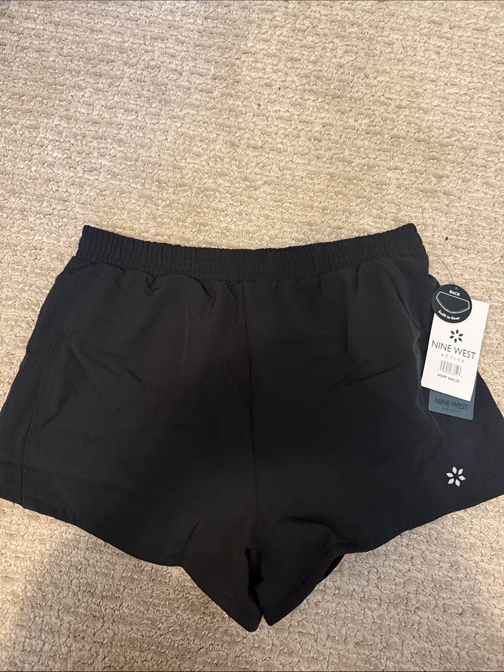 Nine West Black Women's Athletic Shorts